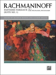 Fantasie-Tableaux, Op. 5 piano sheet music cover Thumbnail